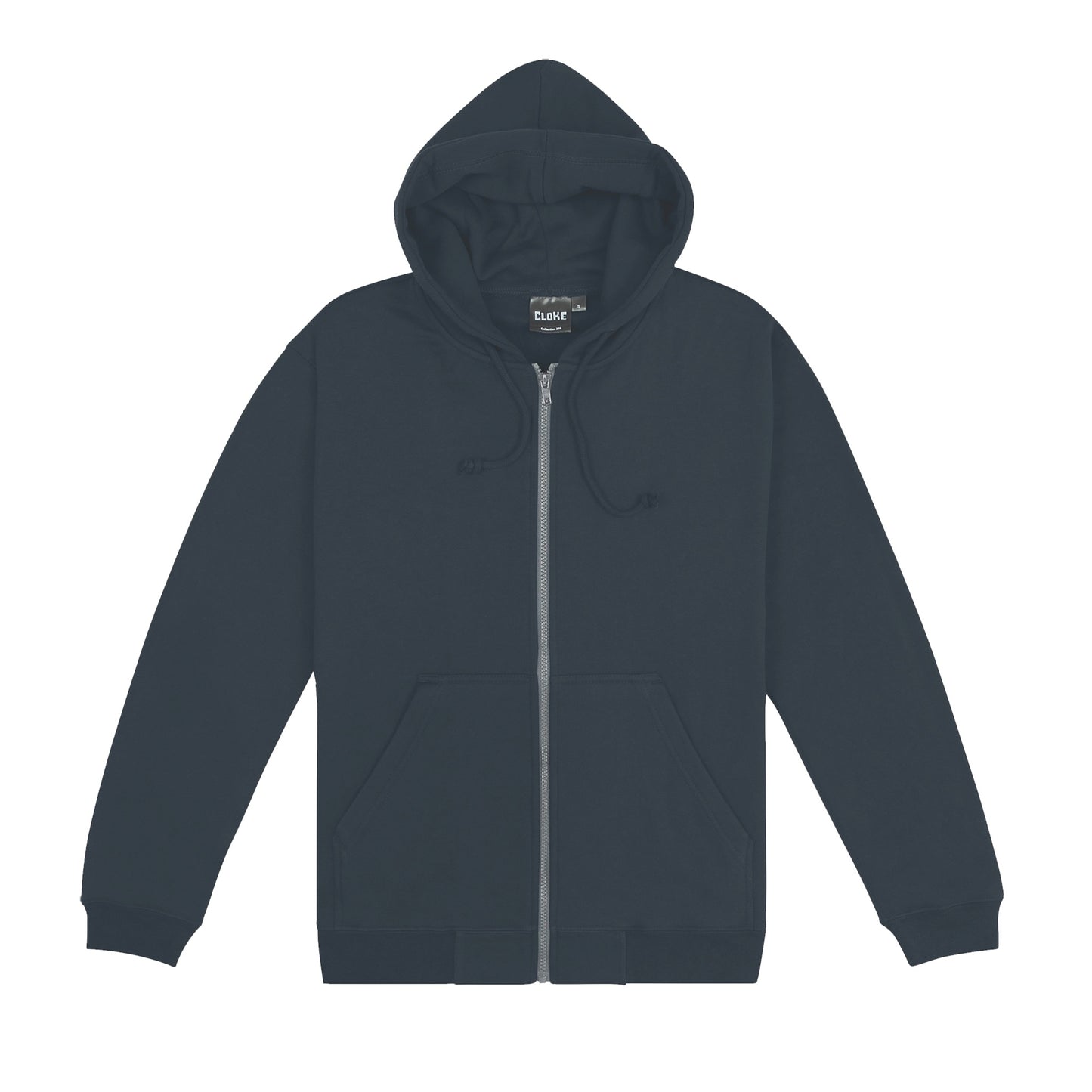 Black Deluxe Zip-Up Hoodies