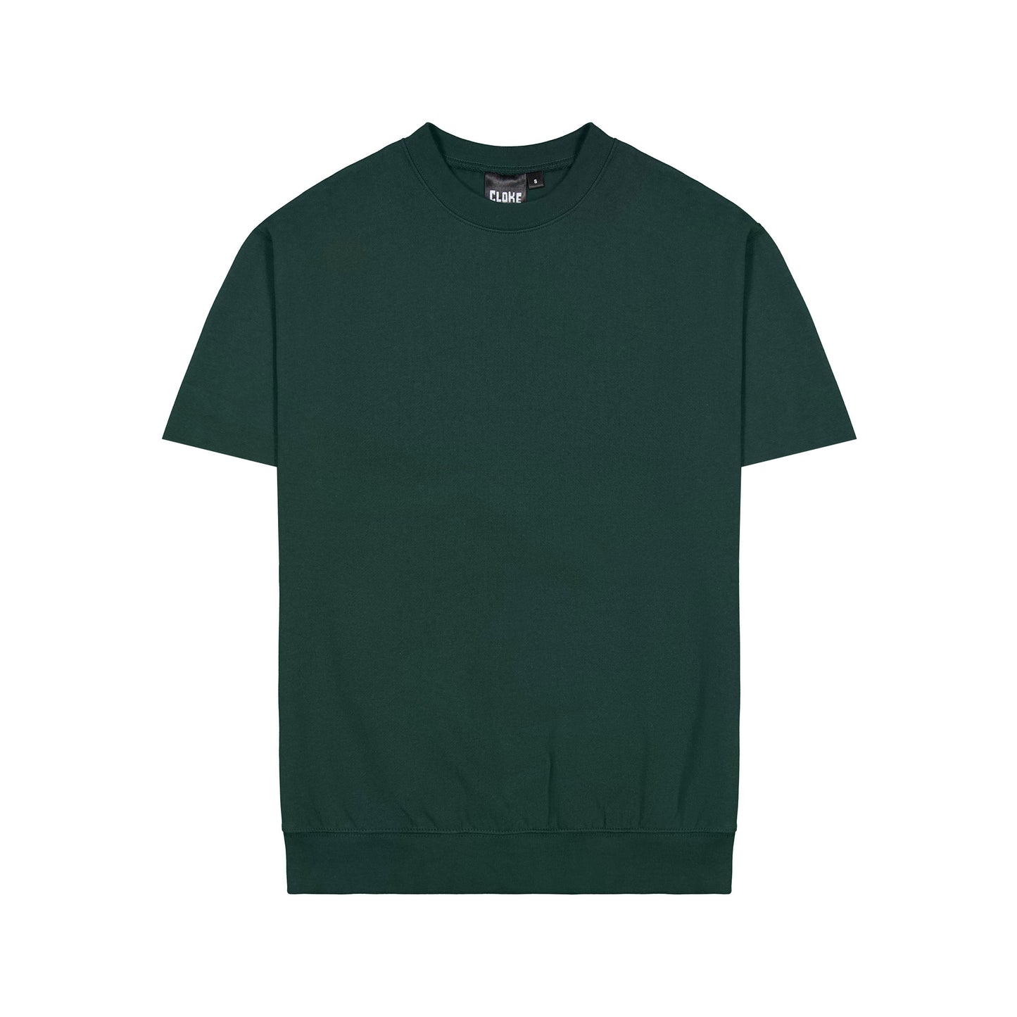 Short Sleeve Standard Crew Neck Sweatshirt