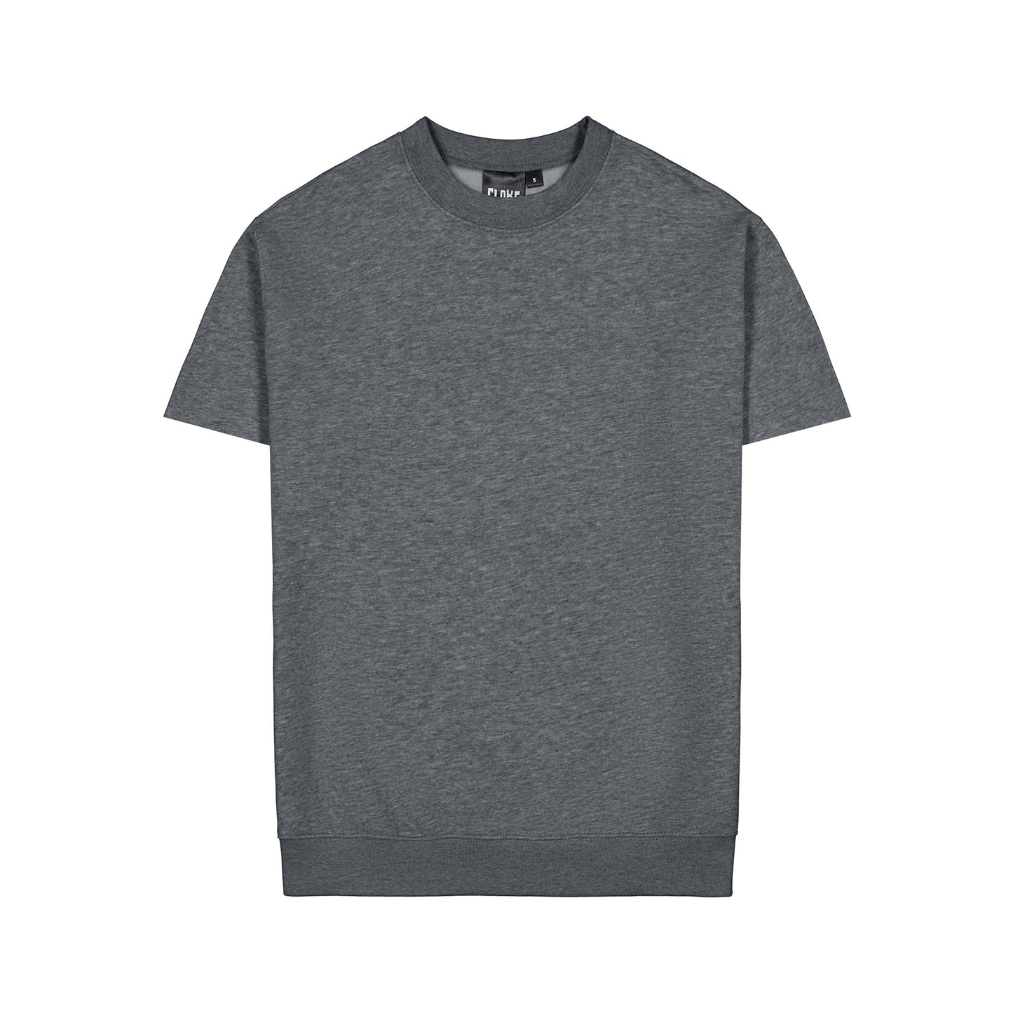 Short Sleeve Standard Crew Neck Sweatshirt