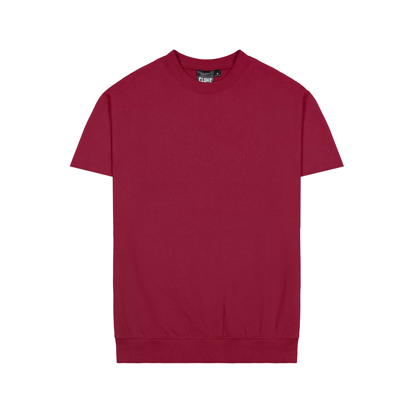 Short Sleeve Standard Crew Neck Sweatshirt