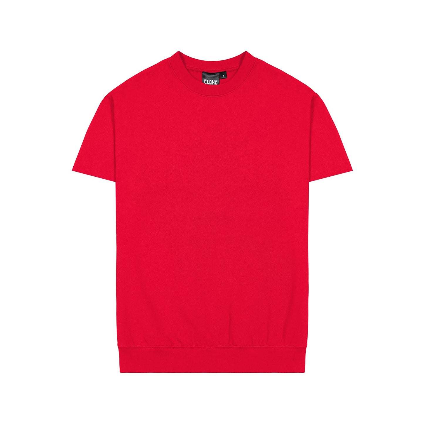 Short Sleeve Standard Crew Neck Sweatshirt