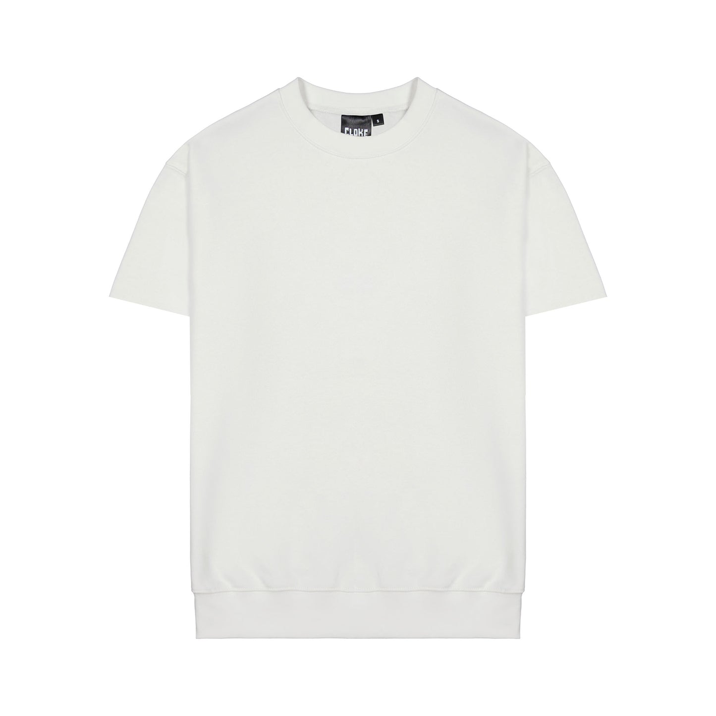 Short Sleeve Standard Crew Neck Sweatshirt