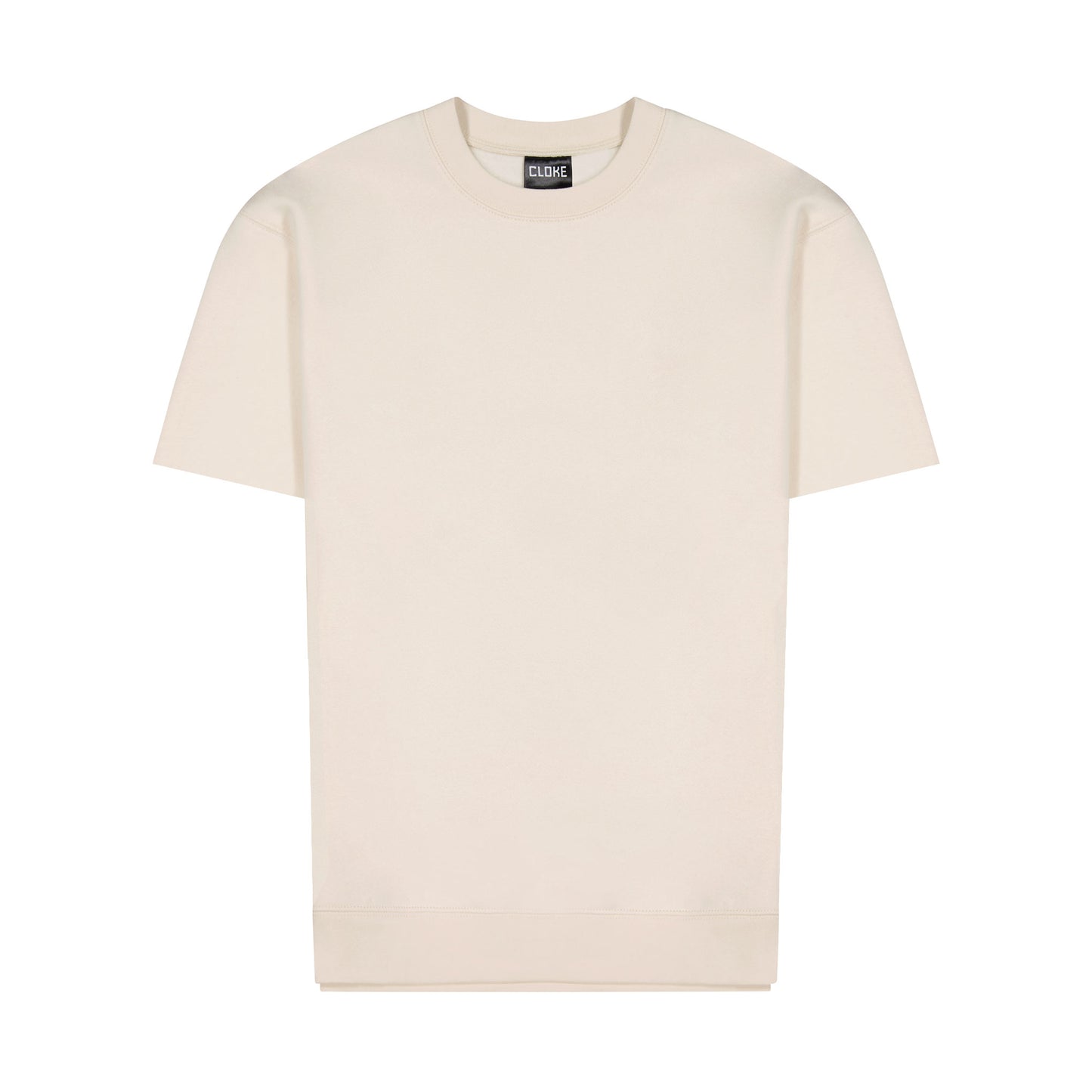 Short Sleeve Standard Crew Neck Sweatshirt