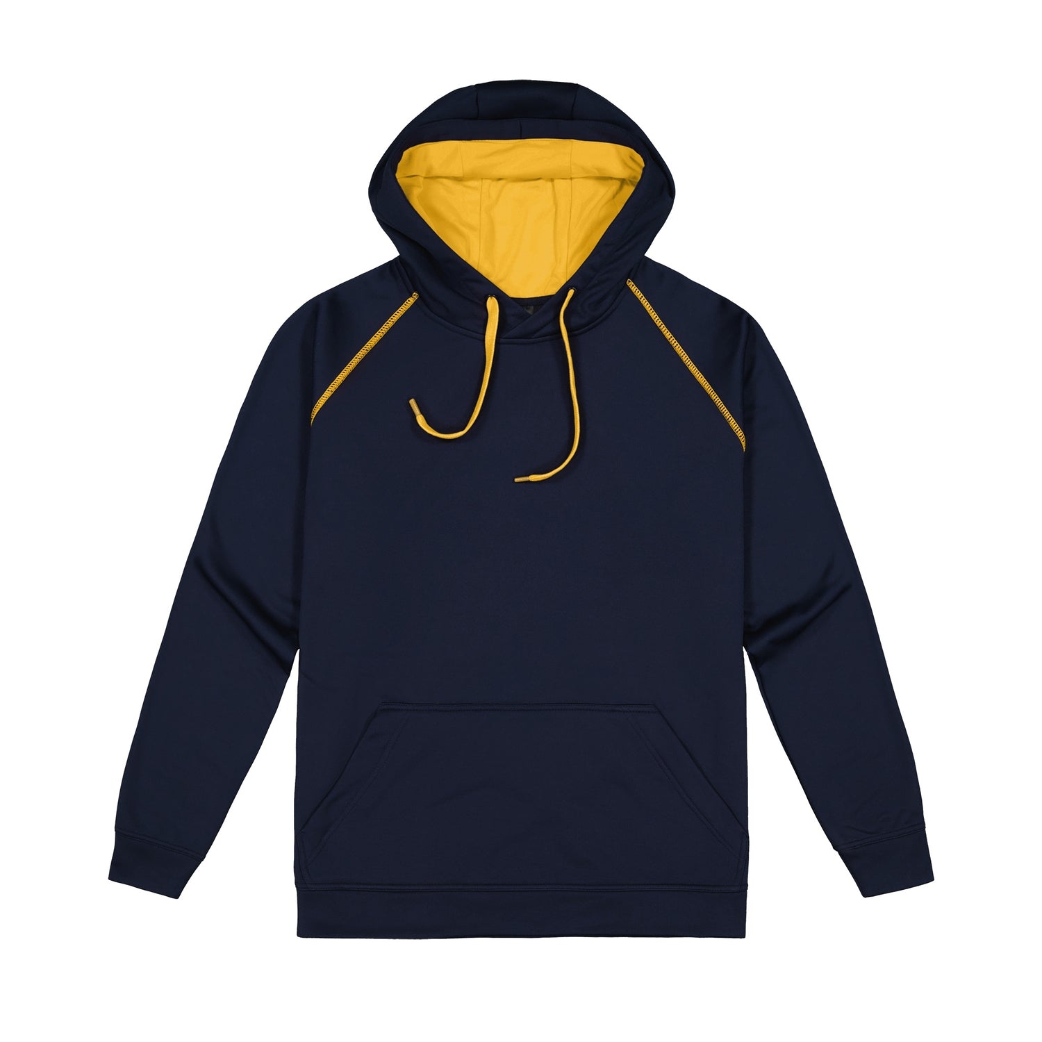 Navy & Gold Performance Hoodies