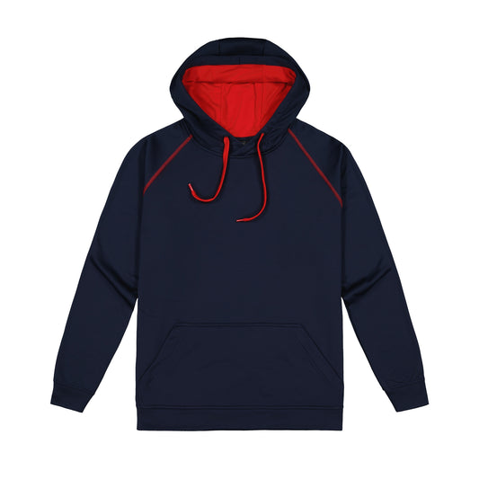 Navy & Red Performance Hoodies