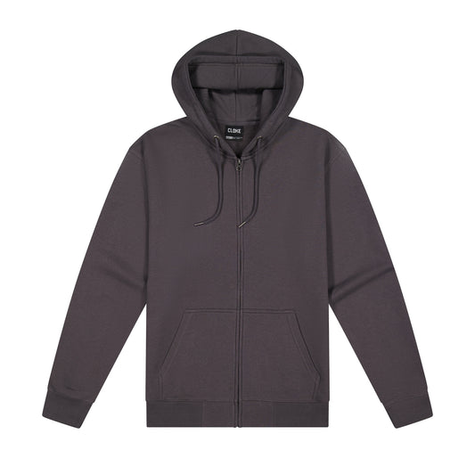 Charcoal Deluxe Zip-Up Hoodies