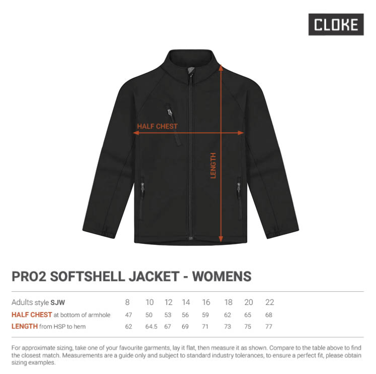 CLOKE PRO2 Softshell Jacket -Up to 5XL